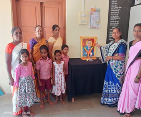 महापुरुष जयंती साजरी करते वेळी 