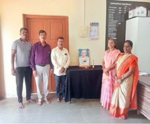 महापुरुष जयंती साजरी करते वेळी 